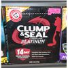 NEW ARM & HAMMER CLUMP AND SEAL PLATINUM 27.5LBS