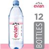 Image 1 : NEW CASE OF 12 X 1 LITER BOTTLES OF EVIAN NATURAL