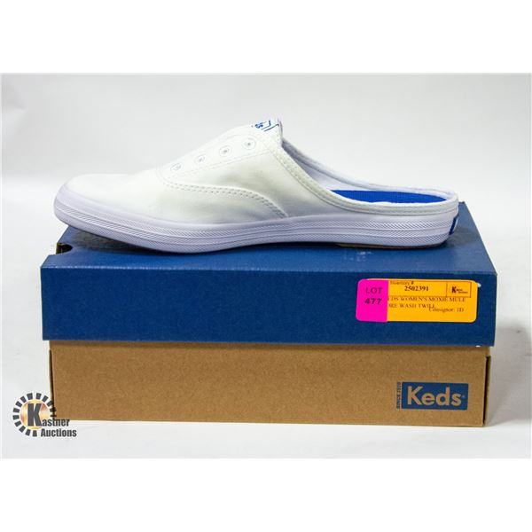 NEW KEDS WOMEN'S MOXIE MULE ORG CORE WASH TWILL