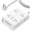 Image 1 : NEW REPACK ADDTAM 8 OUTLET SURGE PROTECTOR POWER