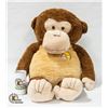 Image 1 : NEW UNBOXED IKASA OVERSIZED STUFFED MONKEY