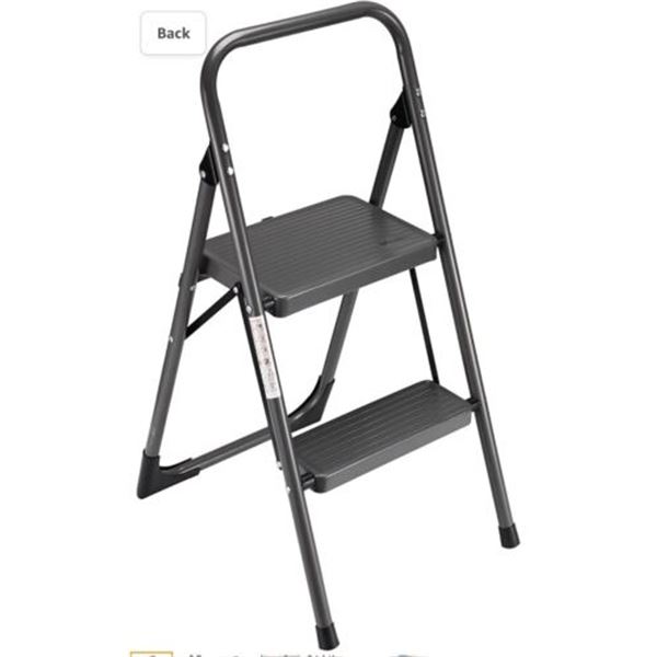 NEW STAPLETON 2-STEP FOLD-OUT LADDER 330LBS MAX