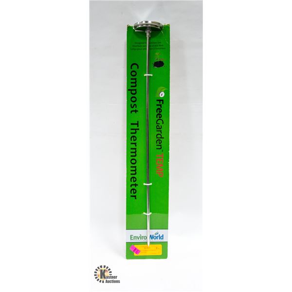 NEW FREE GARDEN COMPOST THERMOMETER