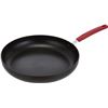 Image 1 : NEW HARD ANODIZED NON-STICK 12.5" RED SKILLET