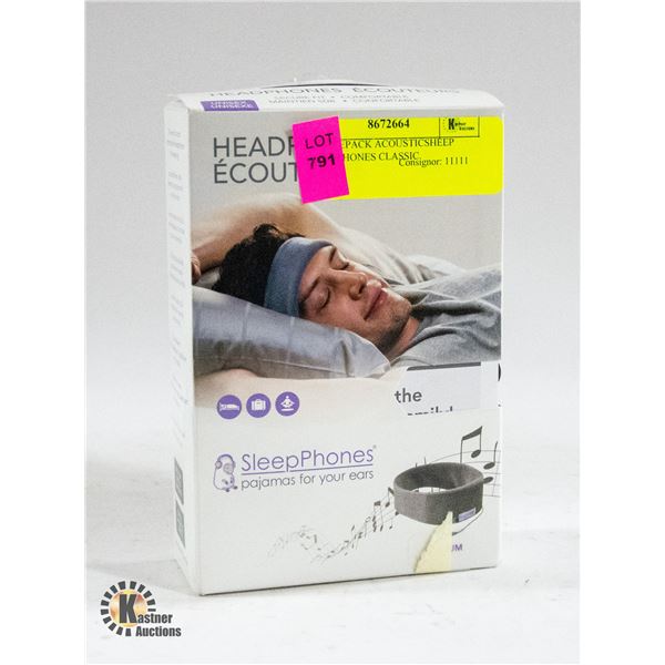 NEW REPACK ACOUSTICSHEEP SLEEPPHONES CLASSIC