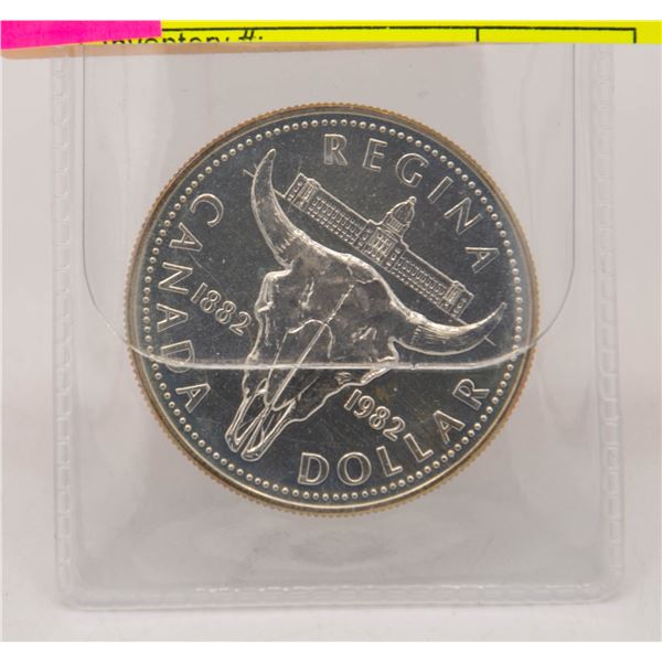 50% SILVER DOLLAR 1982