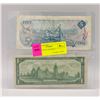 Image 2 : 1972 $5 1967 $1 WITH SE #