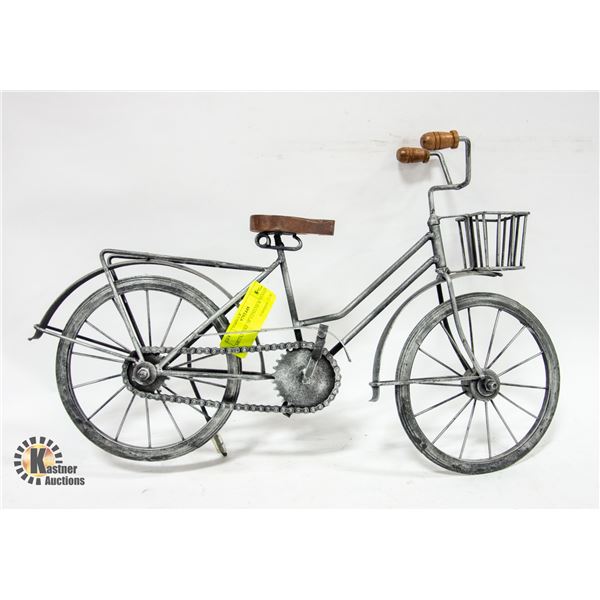 METAL BIKE 18" LENGTH W/STAND