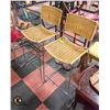 Image 1 : 27" BAR STOOLS WICKER & METAL