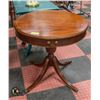 Image 1 : MERSMAN DUNCAN PHYFE STYLE DRUM TABLE W/DRAWER