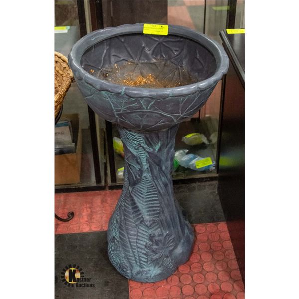 PEDESTAL FLOWER PLANTER