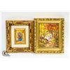 Image 1 : VINTAGE ORIGINAL OIL PAINTINGS IN ORNATE FRAMES