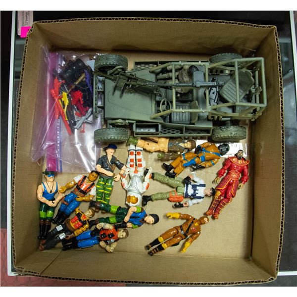 GI JOE BUGGY & FIGURES