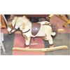 Image 1 : ROCKING HORSE WHINNEYS & TAIL WAGS NEEDS BATTERIES