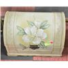 Image 1 : 2 FT LONG APPROX HAND PAINTED STORAGE TRUNK