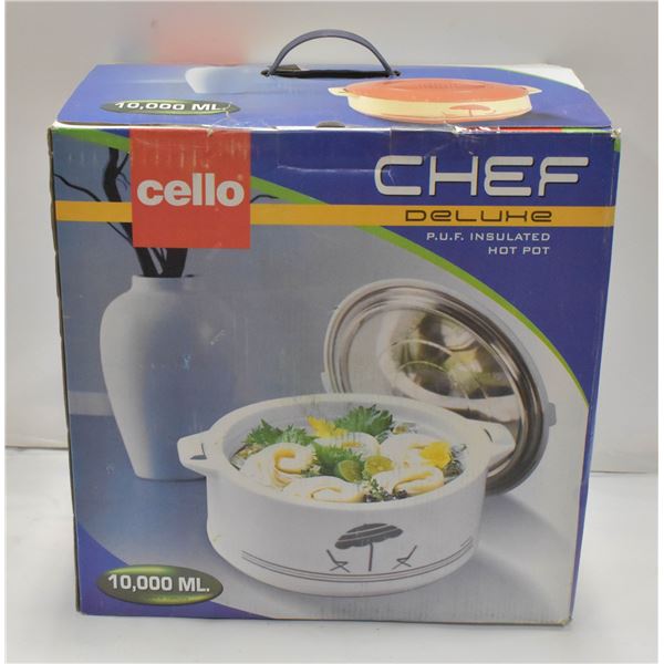 CELLO CHEF DELUXE HOT POT
