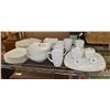 GIBSON DISHWARE SET INCLUDES,