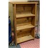 SMALL VINTAGE DEACONS WOOD BOOKSHELF-ESTATE