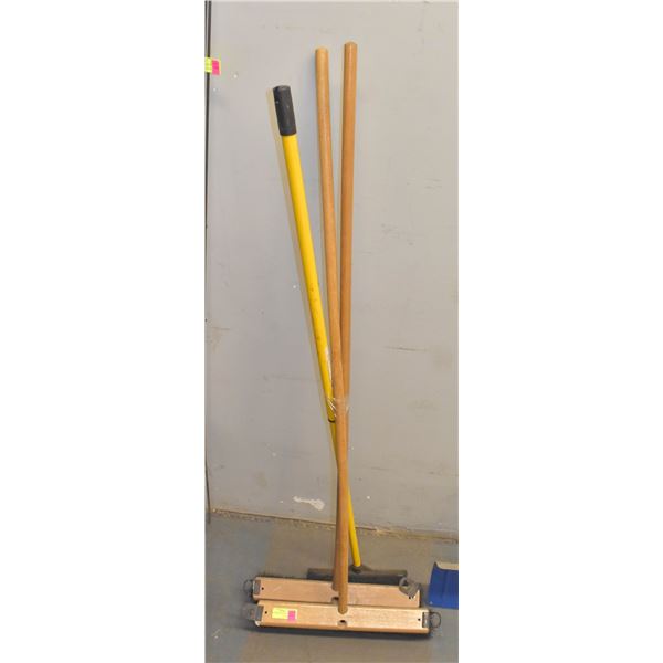 PUSH BROOMS- LOT OF 2