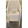 Image 1 : 6 RESIN CHAIRS