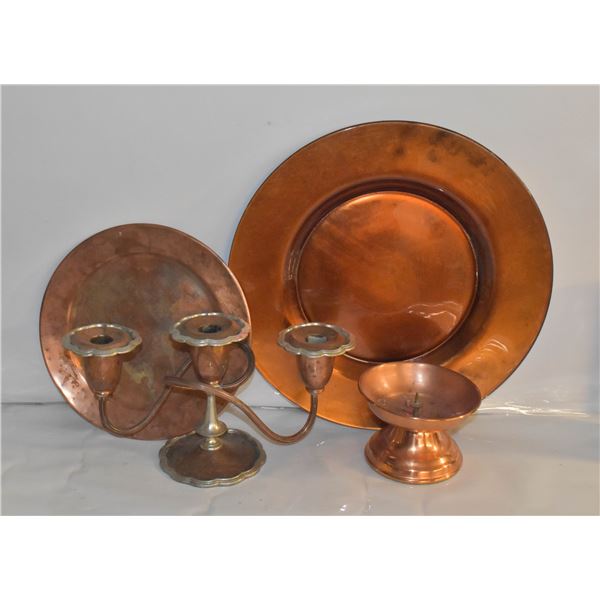 BOX OF COPPER THEMED DECOR