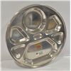 Image 1 : 4 HEAVY PORTION STAINLESS PLATES