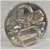 Image 1 : 4 HEAVY PORTION STAINLESS PLATES
