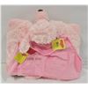 Image 1 : LOVE PUPPY ZOO PURR PET PINK BEAR W/COVER