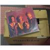 Image 1 : BOX OF 92 ROCK RECORDS ALBUMS FROM 1960S/70S