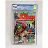 Image 1 : MARVEL TEAM AMERICA #2 CGC COMIC, NEWSSTAND