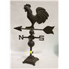 Image 1 : ESTATE METAL ROOSTER WEATHER VANE STATUE-ESTATE