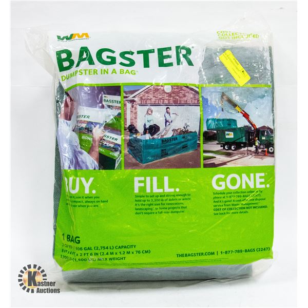 NEW WASTE MANAGEMENT BAGSTER