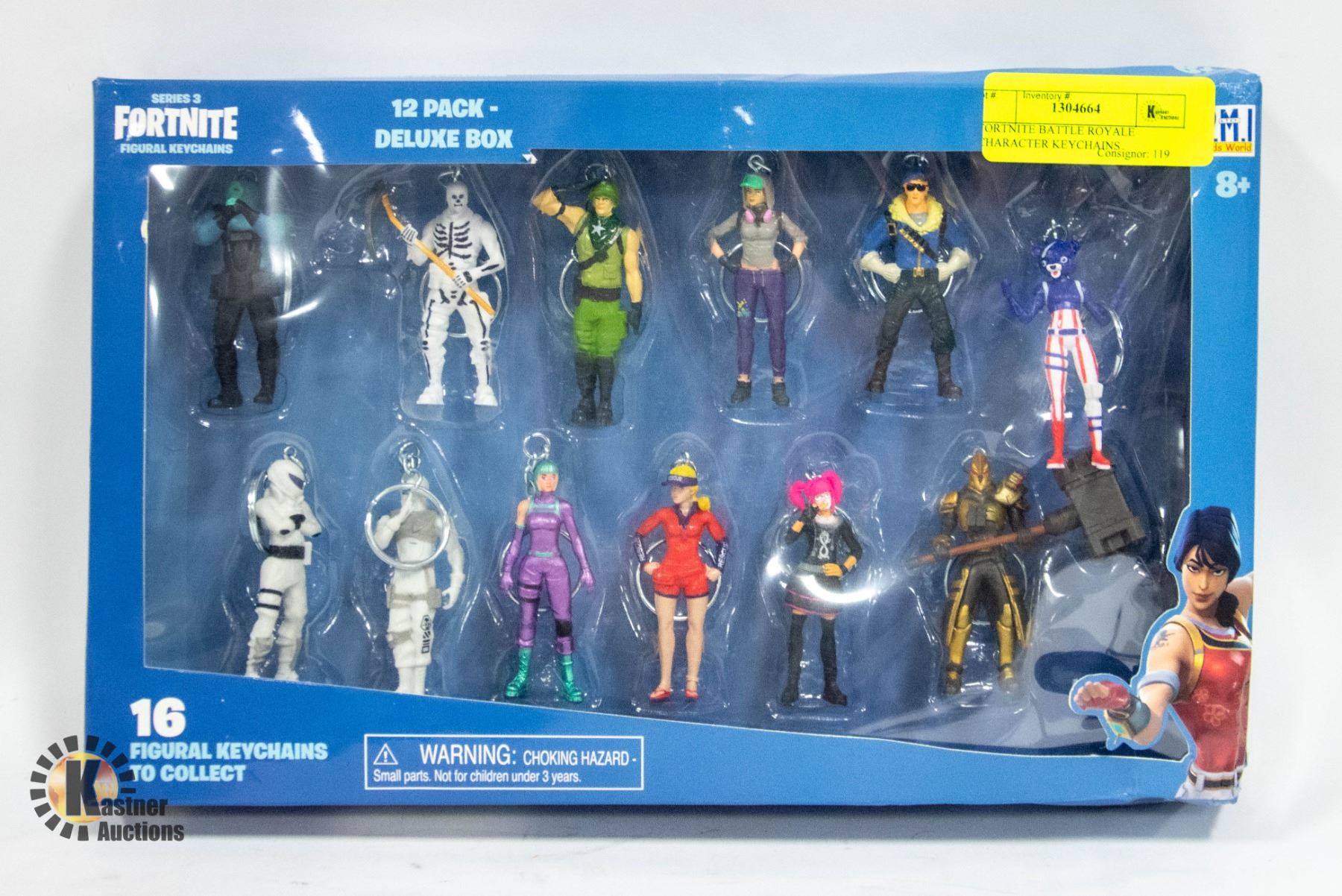 FORTNITE BATTLE ROYALE CHARACTER KEYCHAINS