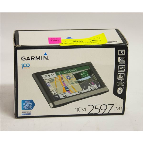 GARMIN NUVI 2597 NAVIGATION