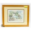 Image 1 : ARTIST JILL WALKER LITHOGRAPH PRINT