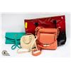 Image 1 : ASSORT. LEATHER PURSES WITH TOTE BAG