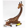 AFRICAN ART DECOR BABY GIRAFFE 17"