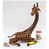 Image 2 : AFRICAN ART DECOR BABY GIRAFFE 17"