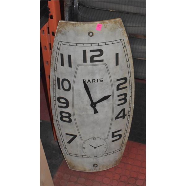 CLOCK 29"X15"