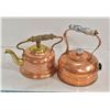 Image 1 : COPPER TEA POT PAIR