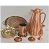 Image 1 : COPPER COLLECTION SERVING PLATTERS, CUPS