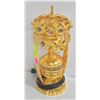 Image 1 : GOLD COLOURED INCENSE BURNER