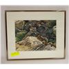 Image 1 : FRAMED ORIGINAL OIL PAINTING "ROCKY TWO"