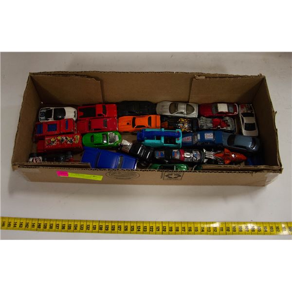 BOX W/ 24 HOTWEELS CARS