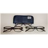 Image 1 : FOSTER GRANT READING GLASSES 3 PACK +1.50