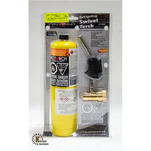 PRO TORCH SELF IGNITING MAPP GAS UF-4931