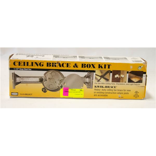 CEILING BRACE AND BOX KIT