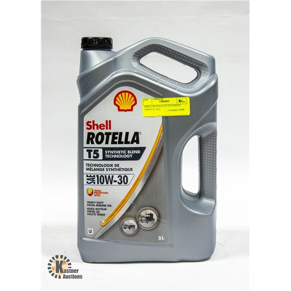 SHELL ROTELLA T5 SYNTHETIC 10W30 5L JUG