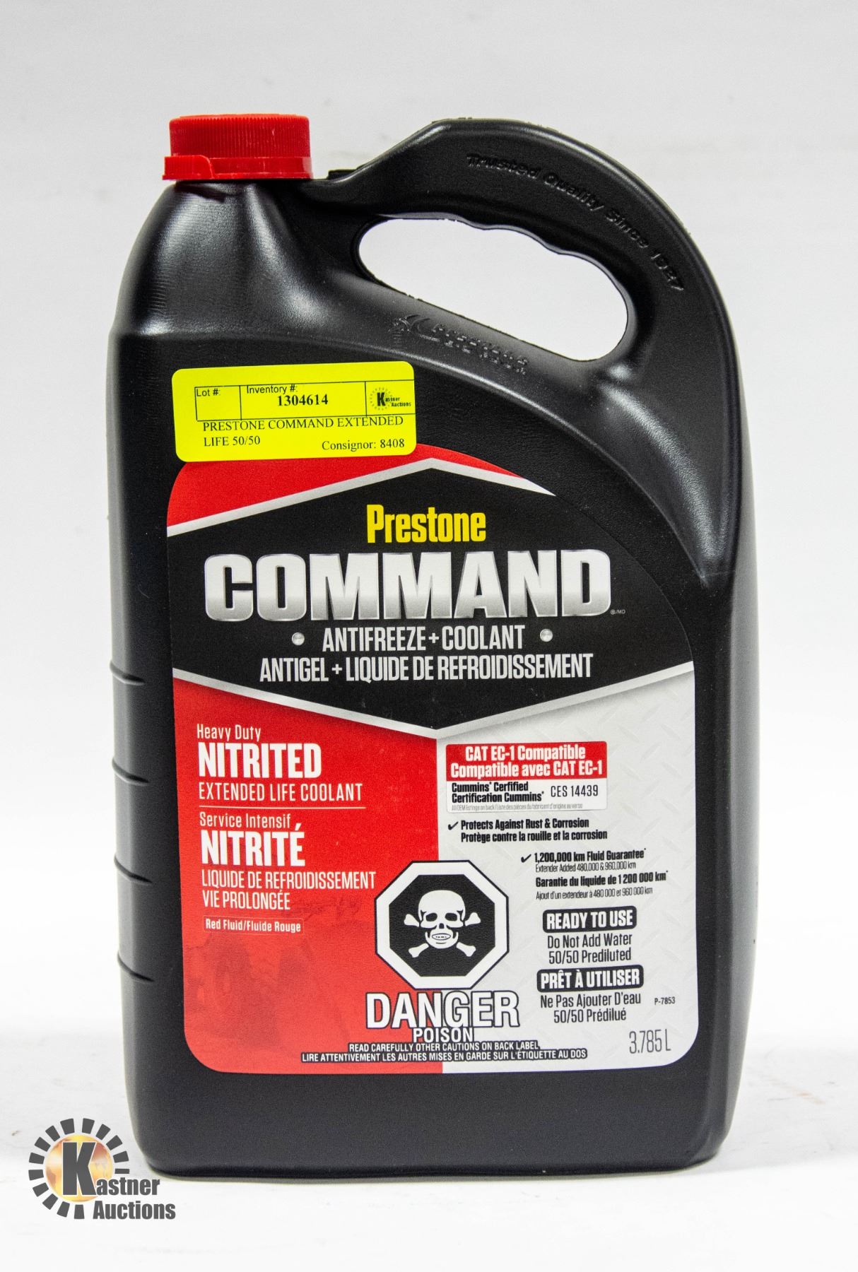 Prestone Command Red PRESTONE COMMAND EXTENDED LIFE 50/50