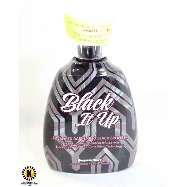 BOTTLE OF BLACK IT UP DARKENING BLACK BRONZER